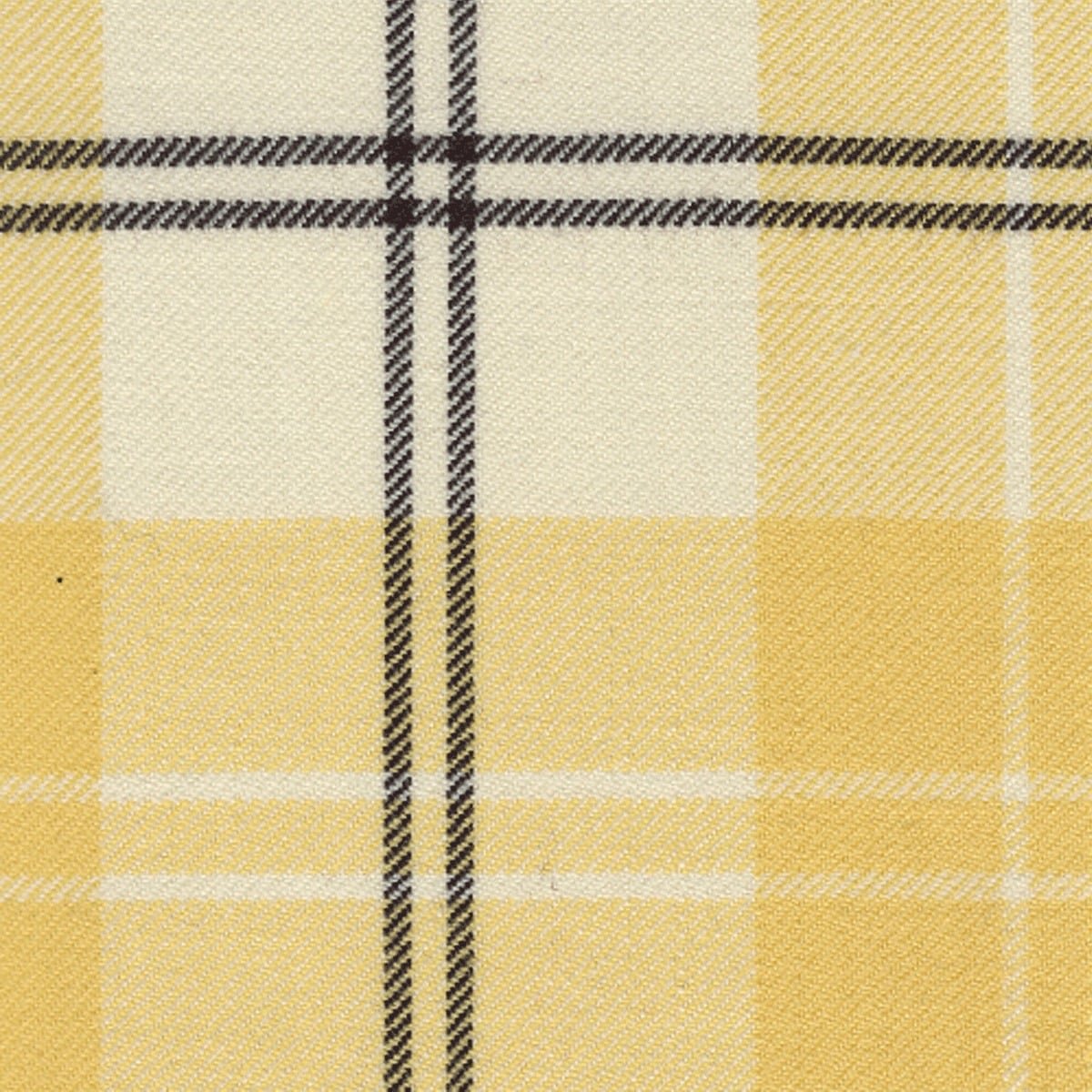 Ailsa Yellow tartan swatch