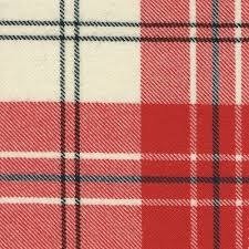 Arduaine Red tartan swatch