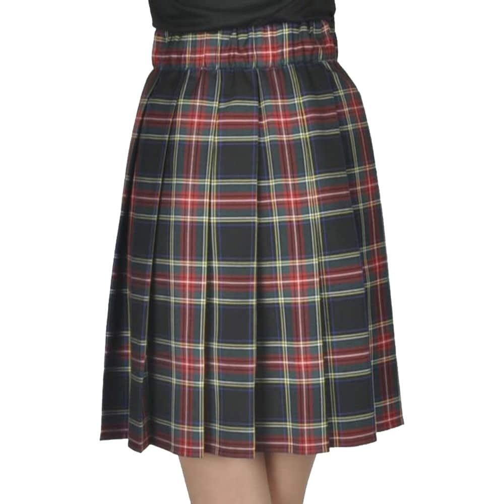 Black Stewart Women Tartan Kilt