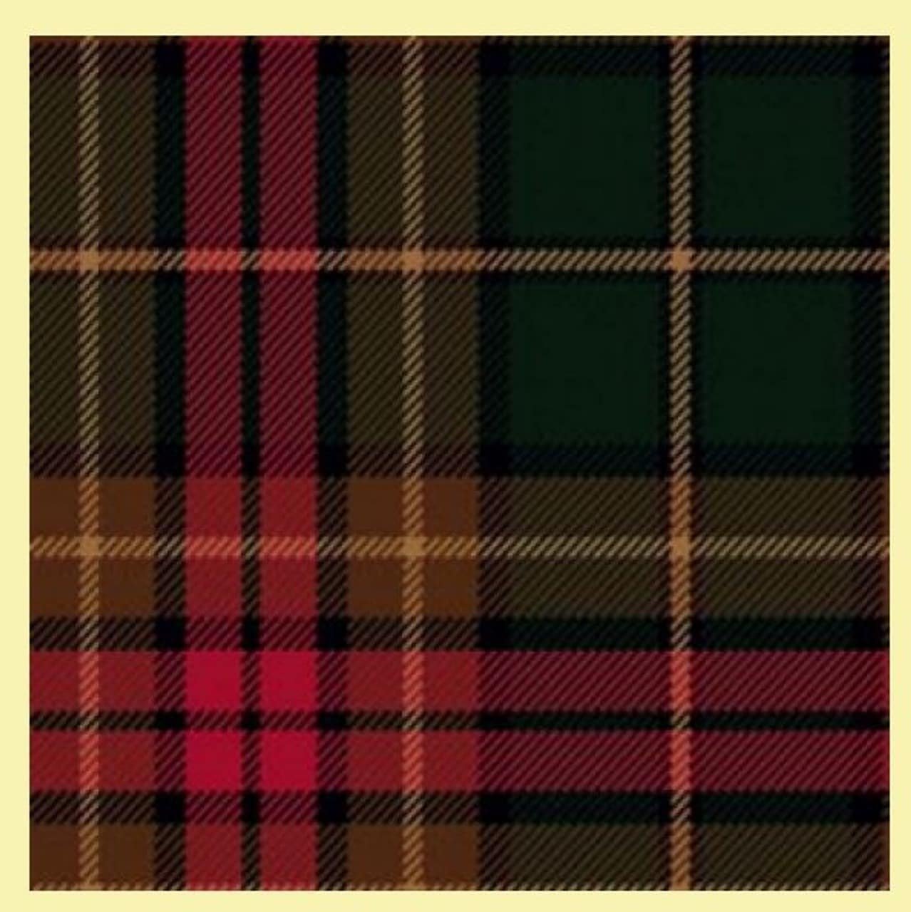 Cavan County Irish tartan swatch