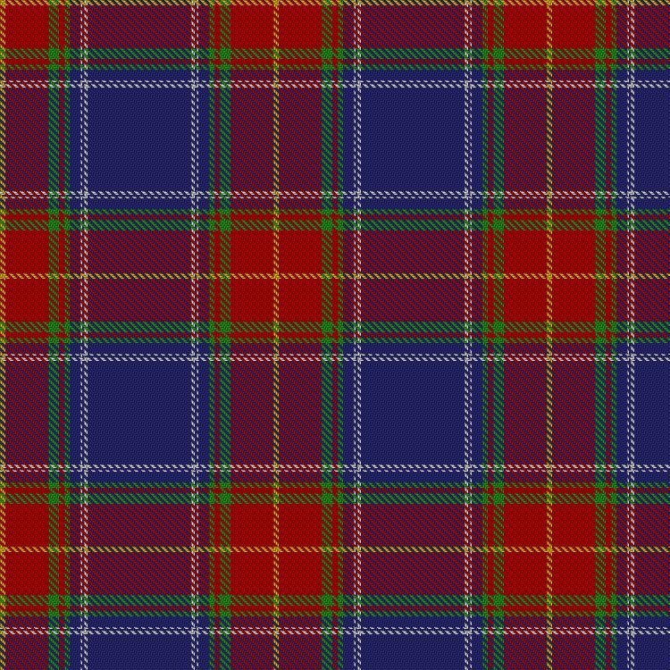 Chinese Scottish tartan swatch