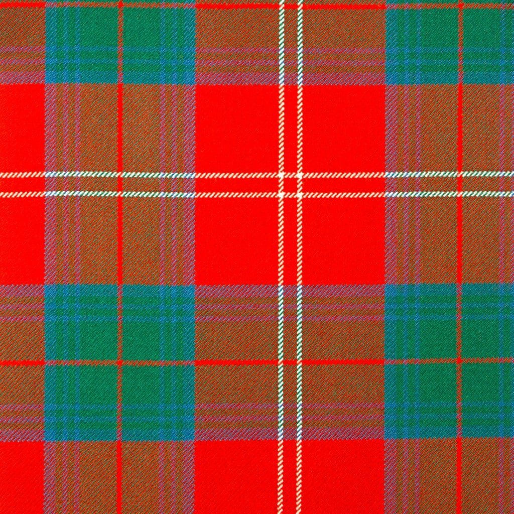 Chisholm Red Ancient tartan swatch