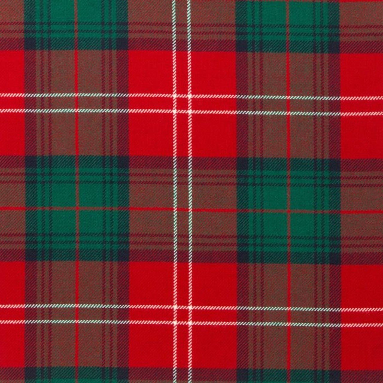 Chisholm Red Modern tartan swatch