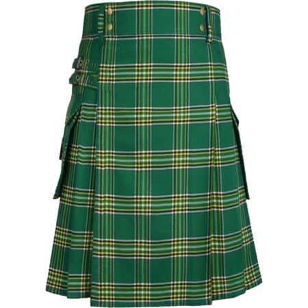 Choose Your Favorite Tartan Utility Kilt with Tartan Straps