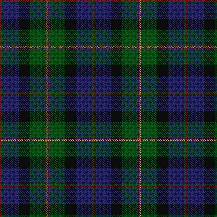 Christian Hunting tartan swatch