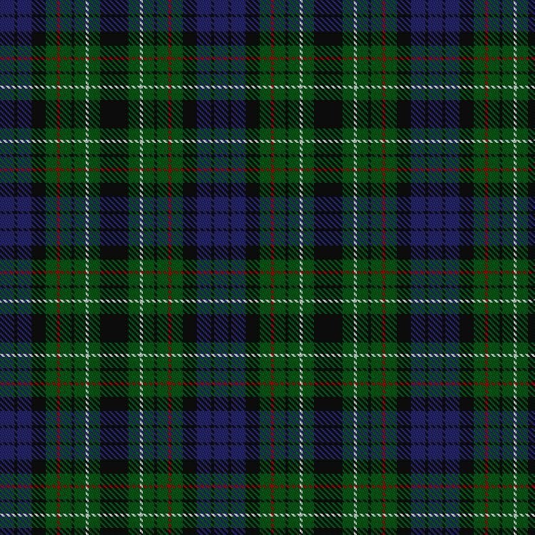 Clan Lloyd tartan swatch