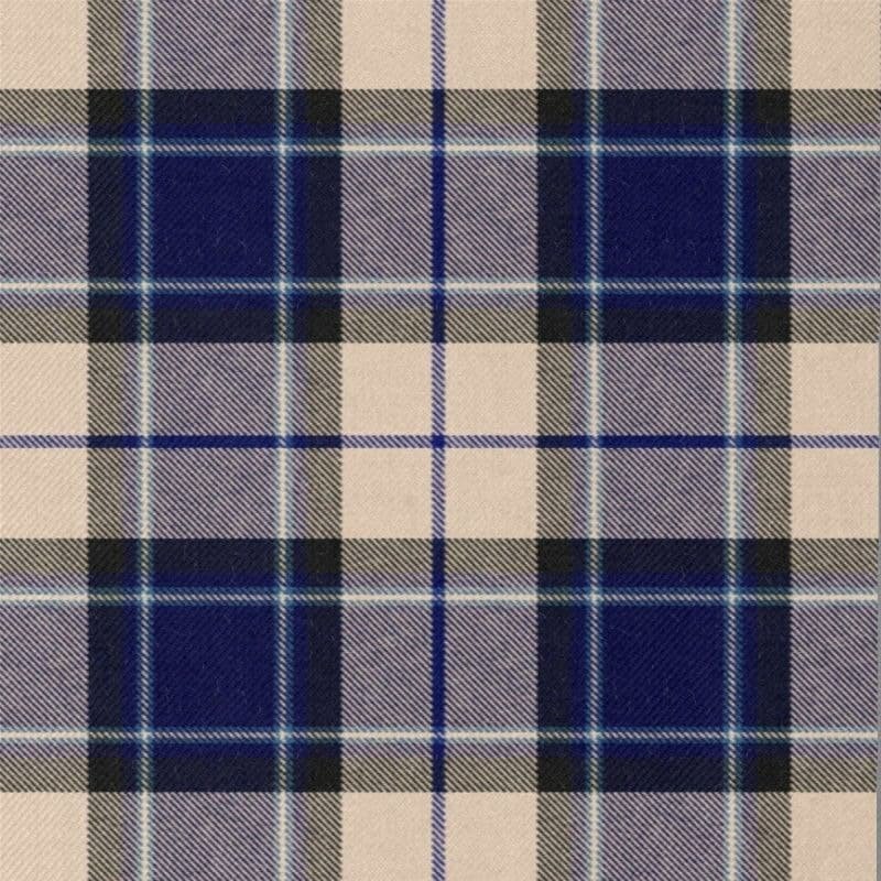 Comrie Navy Blue tartan swatch