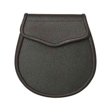 Dark Brown Leather Basic Design Sporran