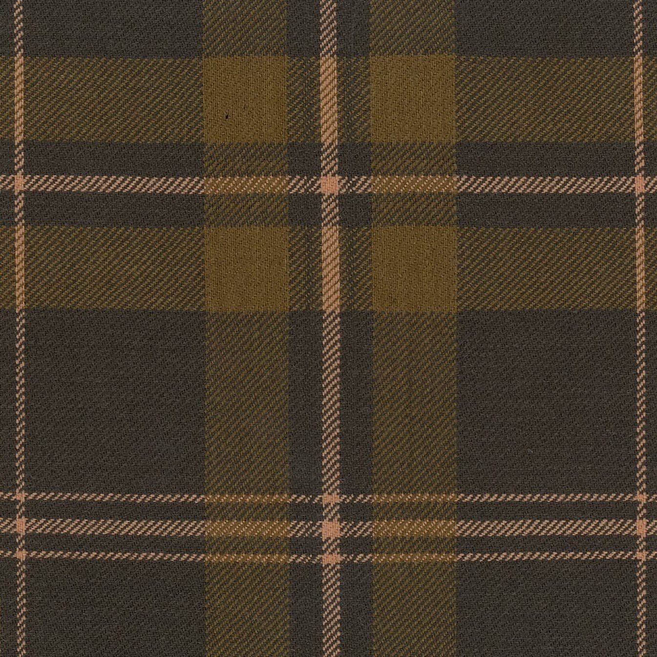 Dark Island Peat tartan swatch