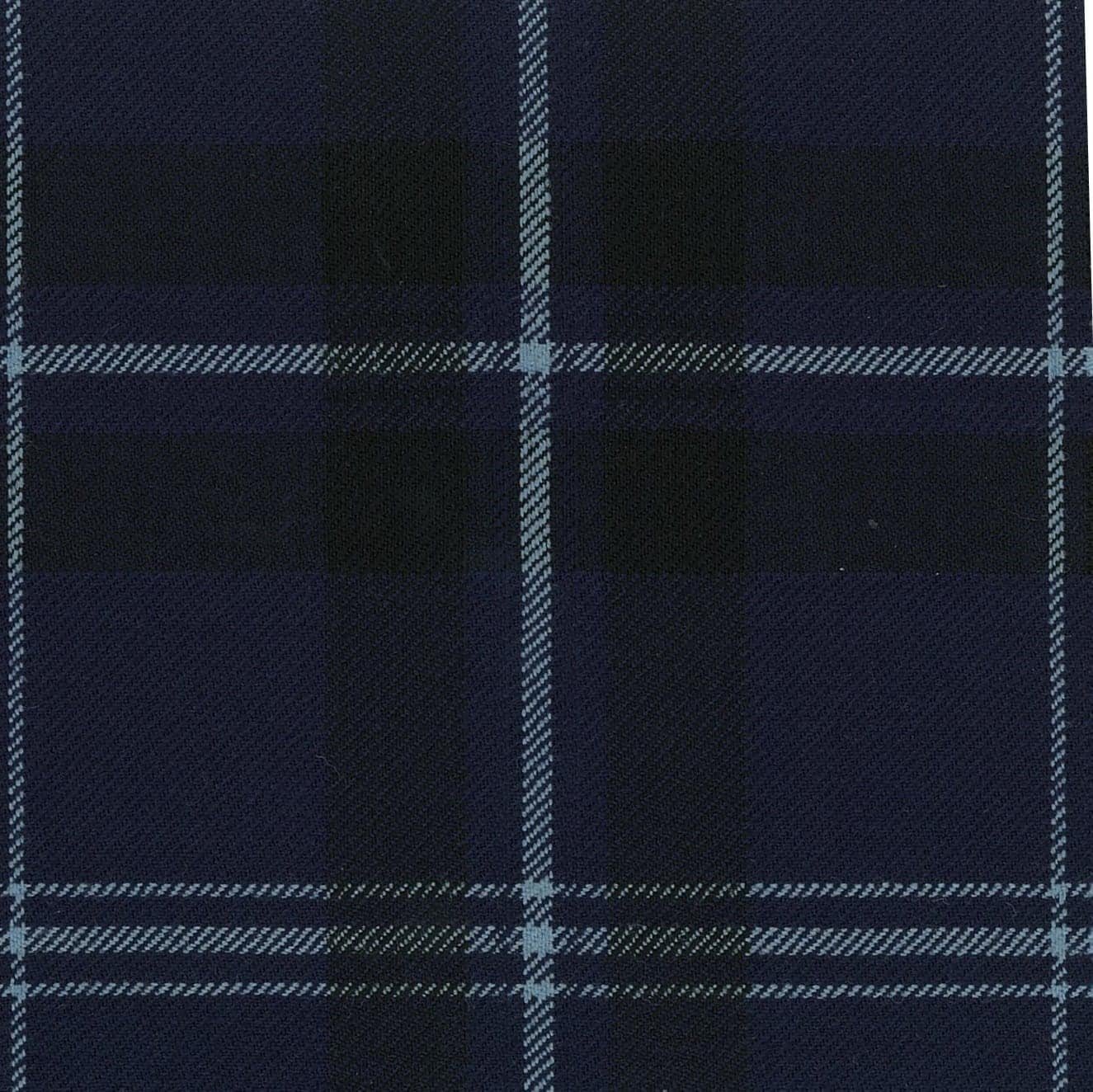 Dark Island Sky tartan swatch