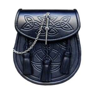 Black Thistle Pin Lock Sporran