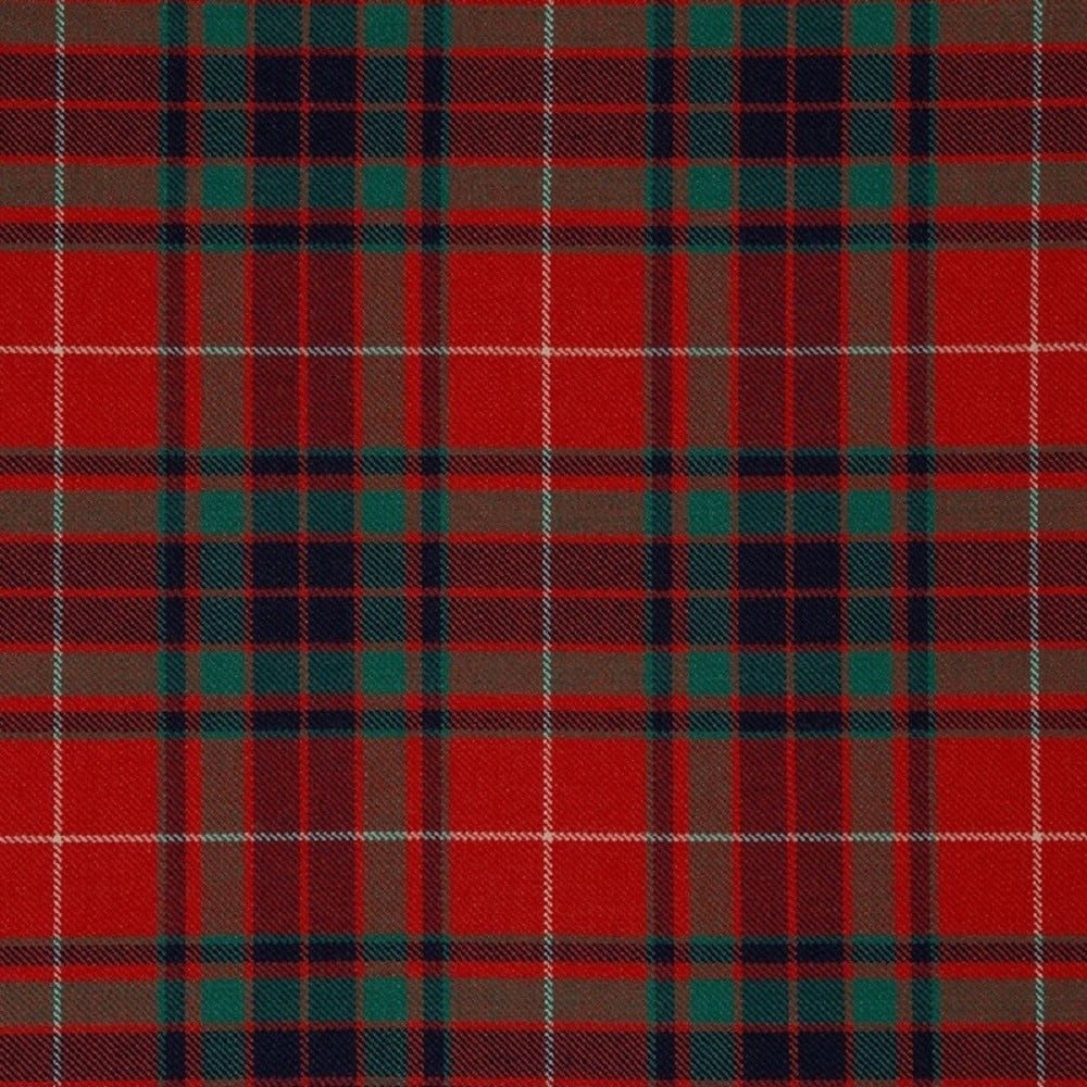 Fraser Gathering Red Ancient tartan swatch