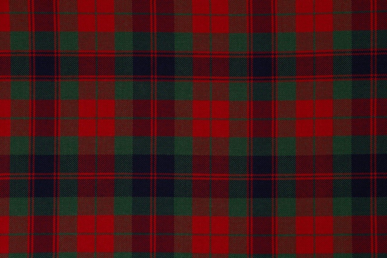 Fraser Red Modern Highland Society of London Variant tartan swatch