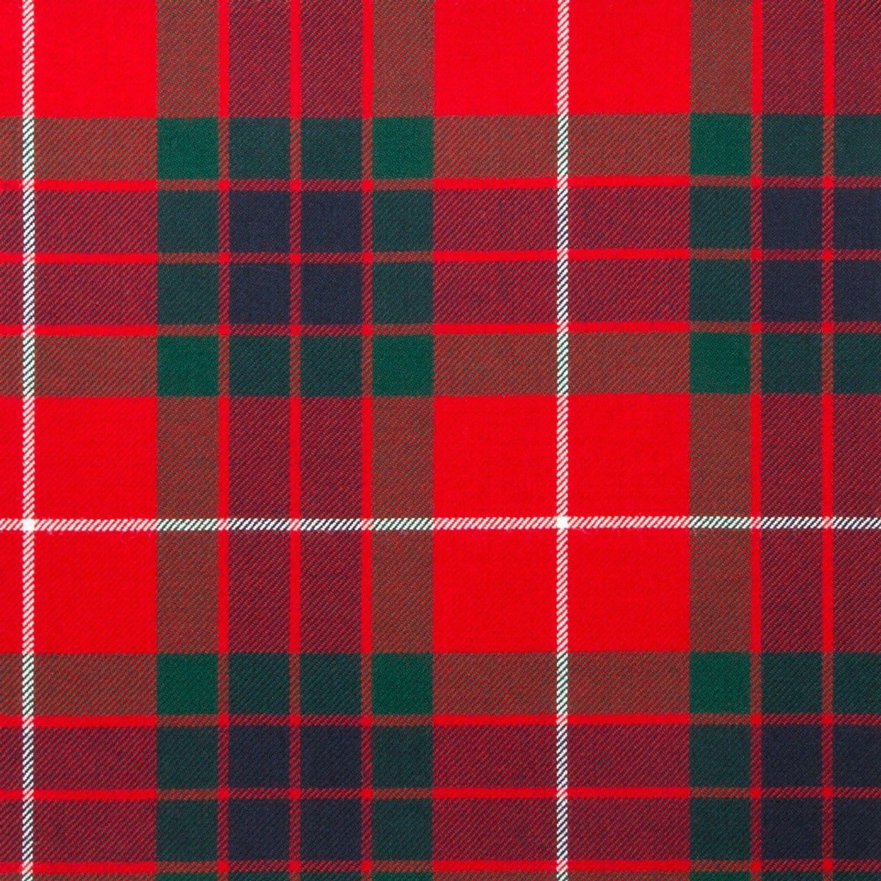 Fraser Red Modern Reiver tartan swatch