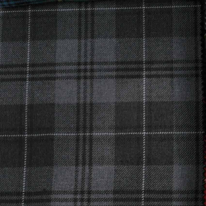 Grey Granite tartan swatch