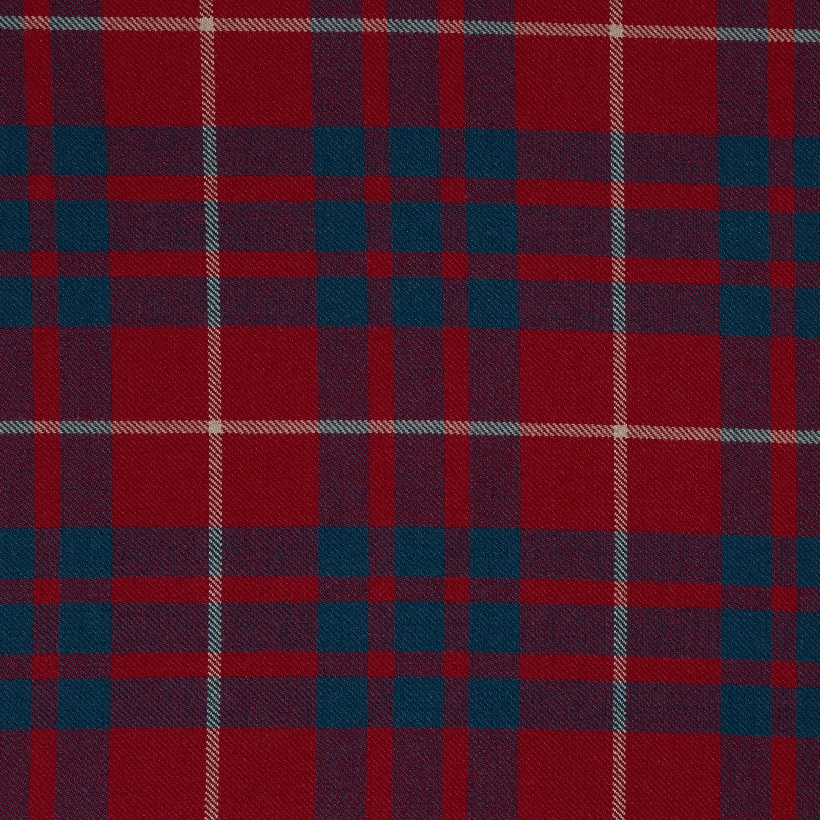 Hamilton Red Muted tartan swatch