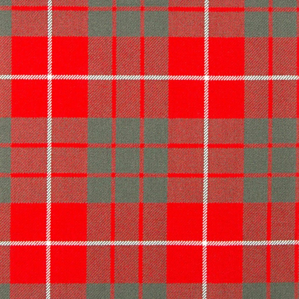 Hamilton Red Weathered tartan swatch