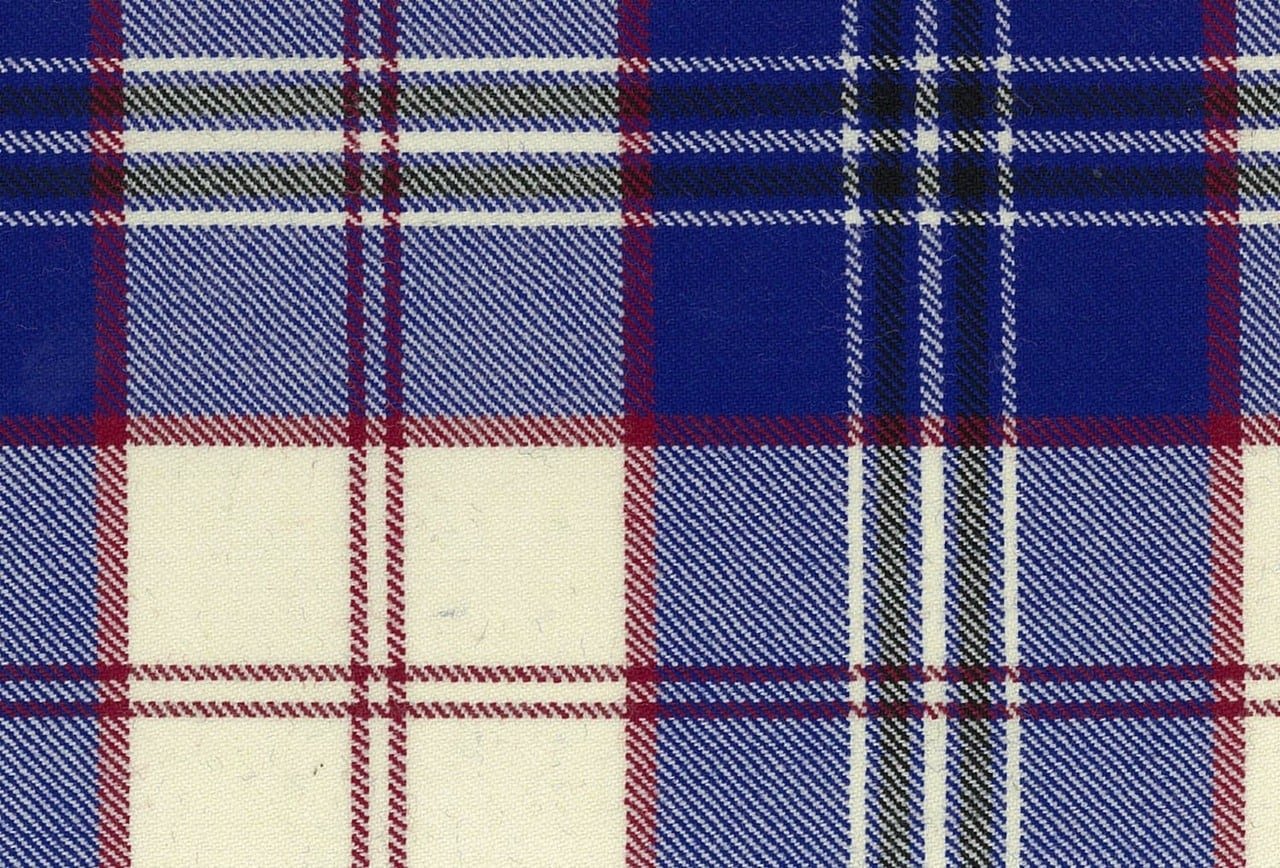Harris Royal Blue BCH040 tartan swatch