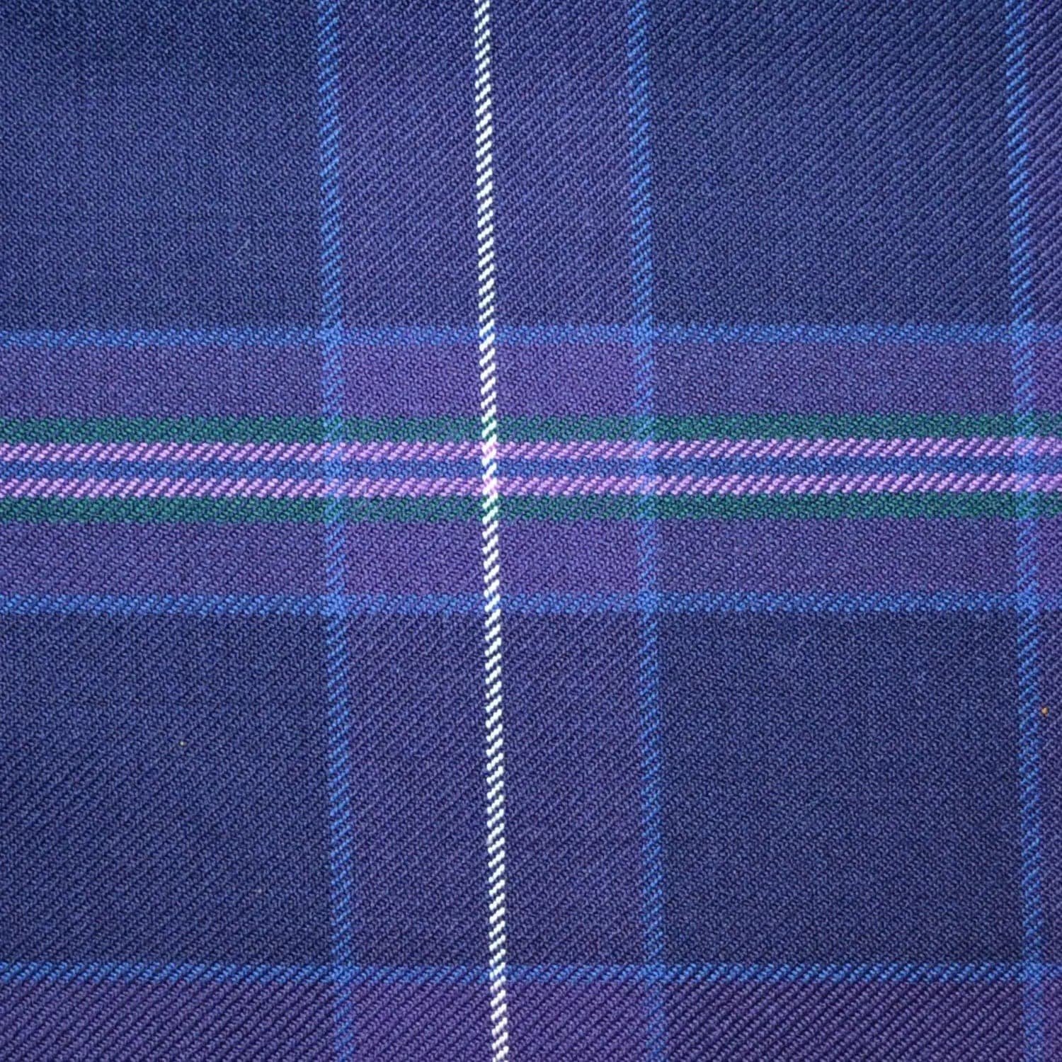 Highland Heather tartan swatch