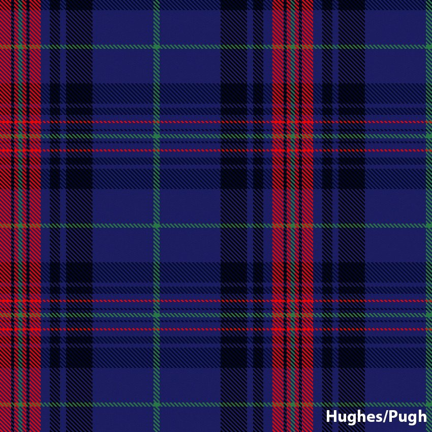 Hughes tartan swatch