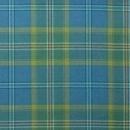 Ireland Blue Irish tartan swatch