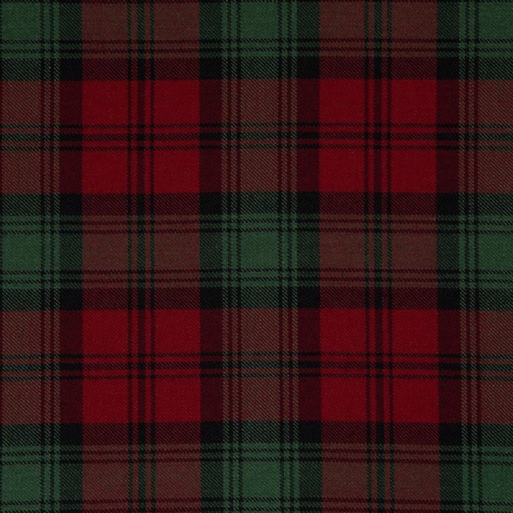 Kerr Red Muted tartan swatch