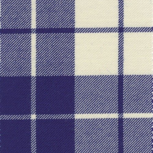 Lewis Navy tartan swatch