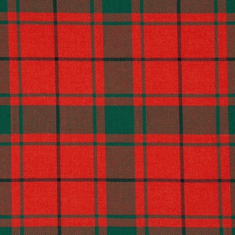 MacDonald Lord of the Isles Red Ancient tartan swatch