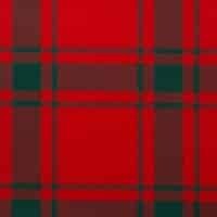 MacDonald Lord of the Isles Red Modern tartan swatch