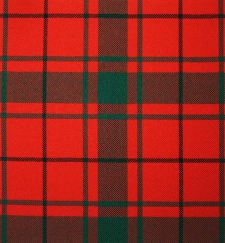 MacDonald of the Isles Red Modern tartan swatch