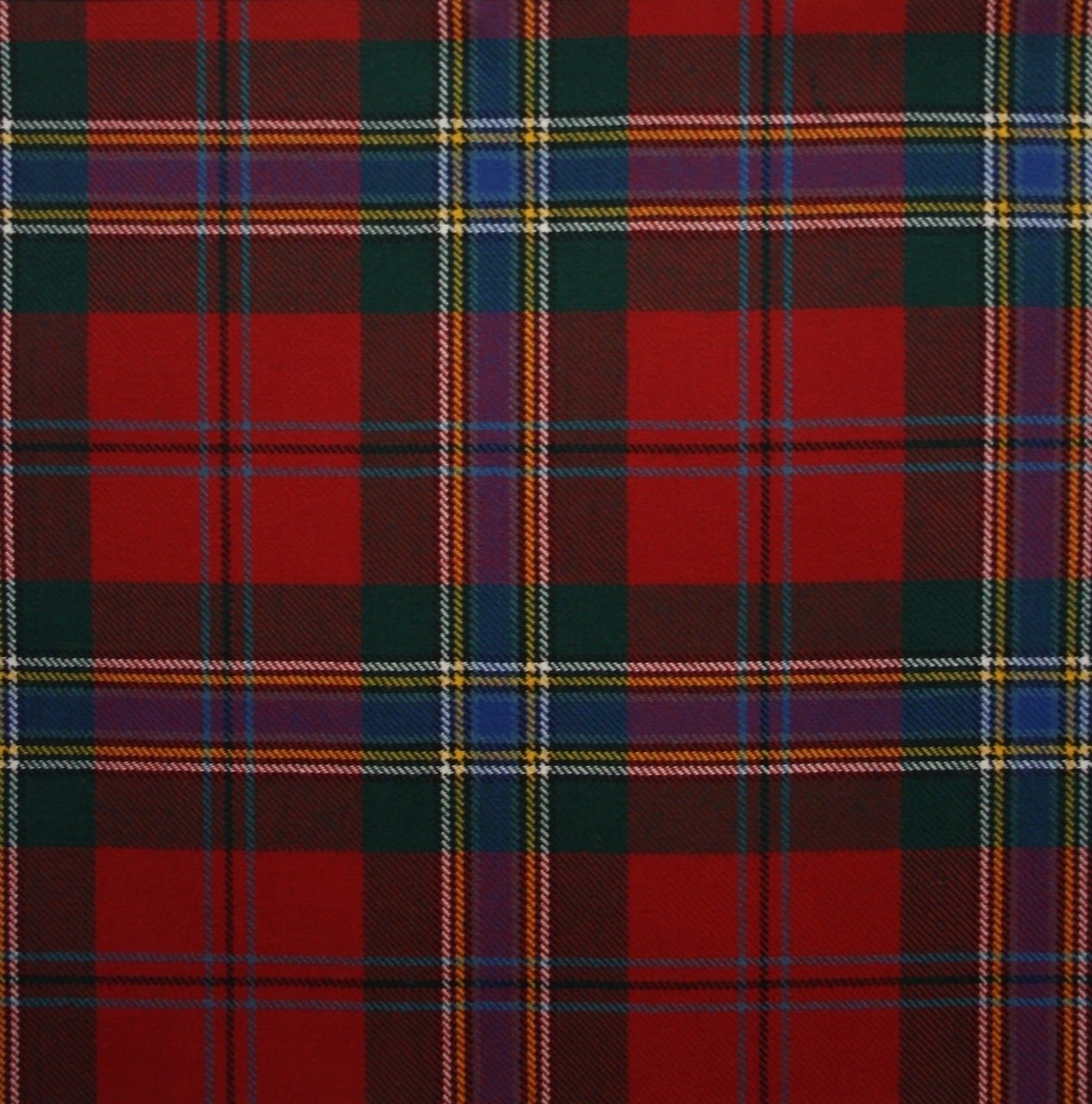 MacLean of Duart Red Modern tartan swatch