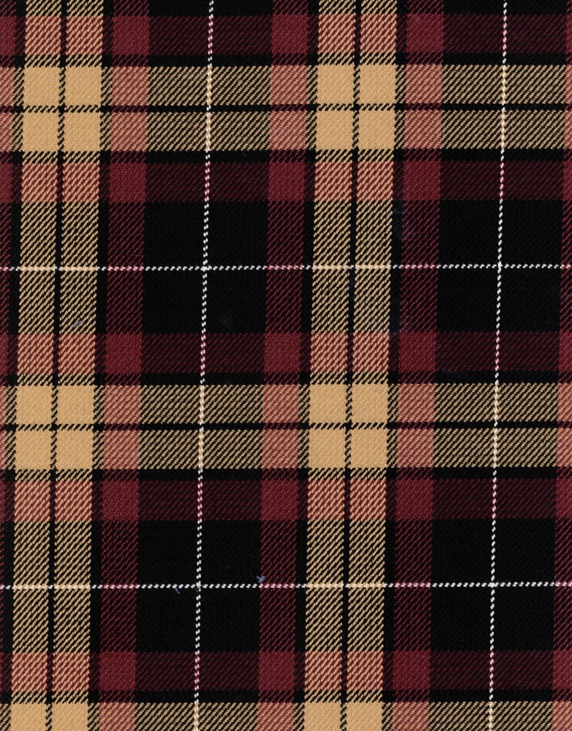 MacMillan Black Mini tartan swatch