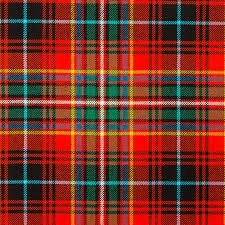 Macinnes Red Ancient tartan swatch