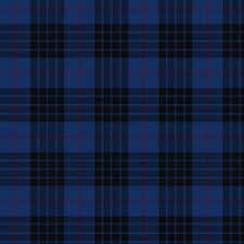 Mackay Blue Modern tartan swatch