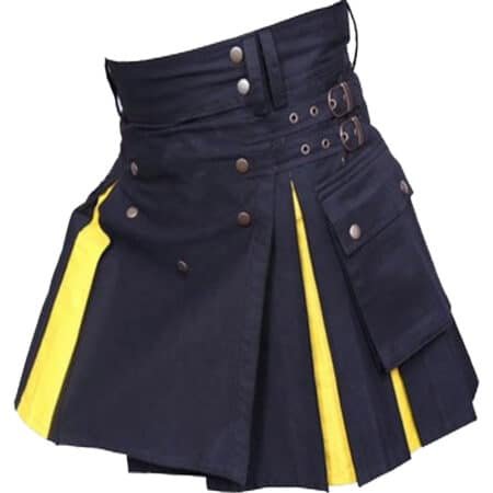 Men Women Mini Skirts Style Utility Kilt