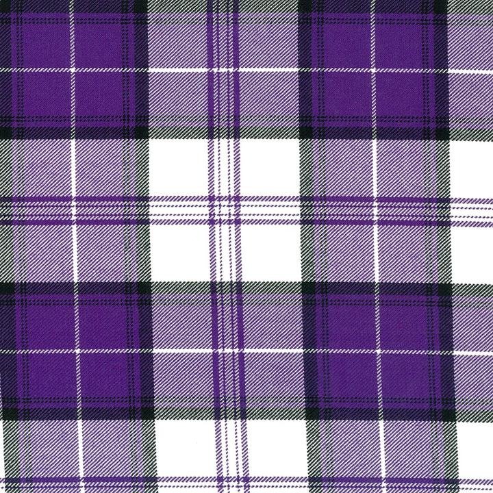 Menzies Dress Purple tartan swatch