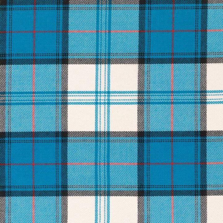 Menzies Dress Turquoise tartan swatch