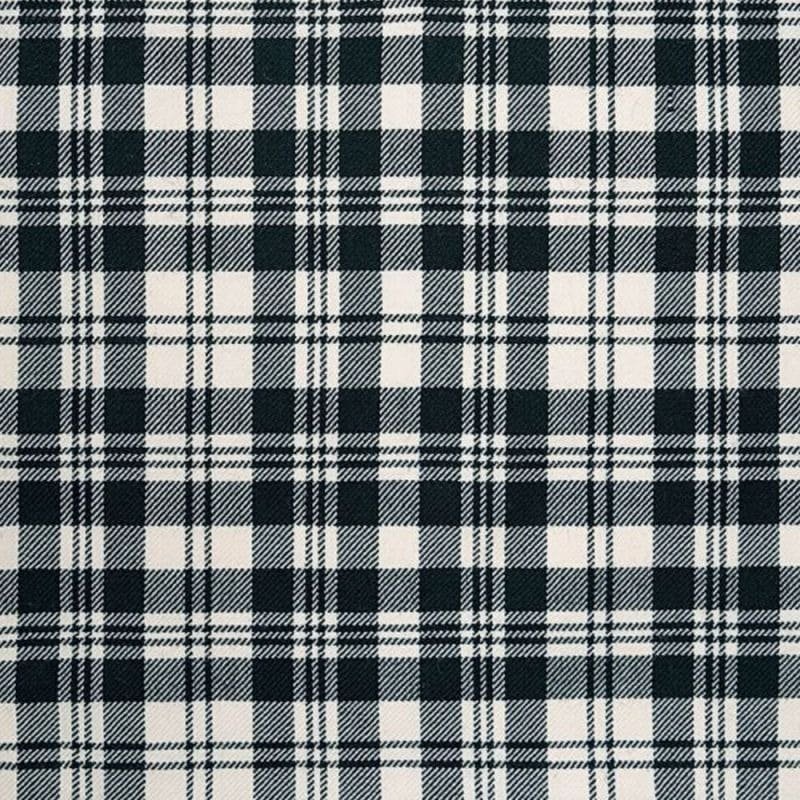 Scott Black And White Modern tartan swatch