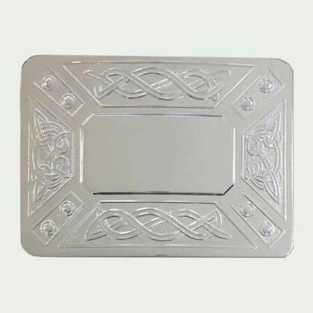 Silver Kilt Belt Buckle