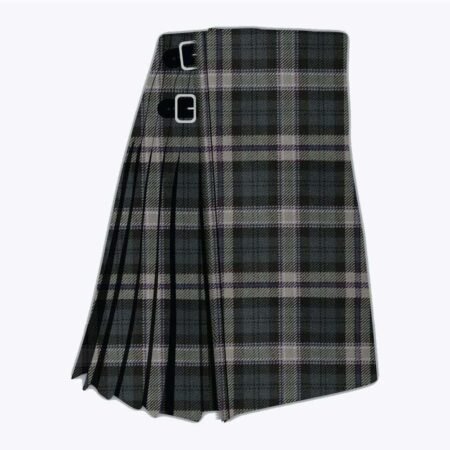 Black Scottish National Tartan Kilt