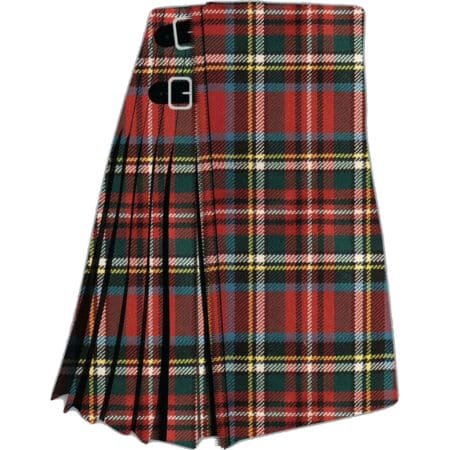 Clan Stuart Prince Charles Modern Tartan Kilt