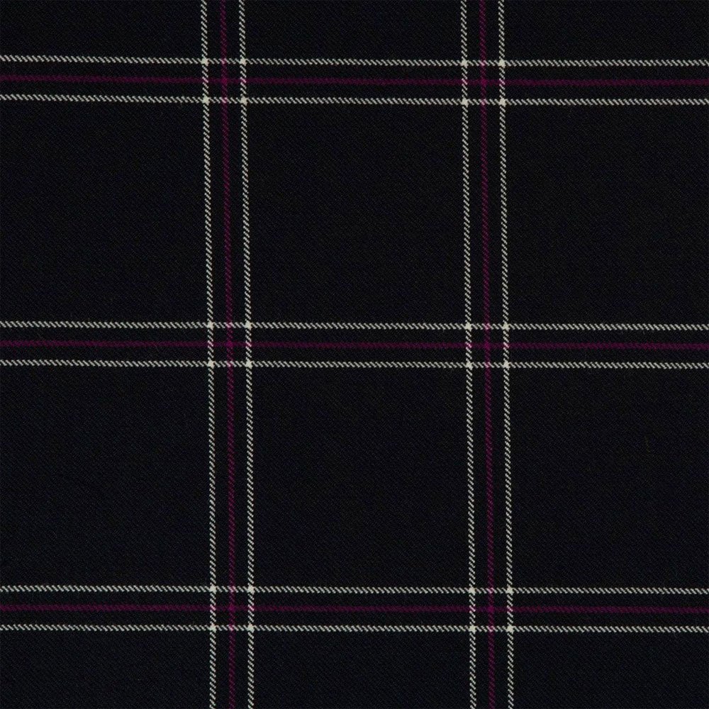 Dark Hebridean Purple tartan swatch