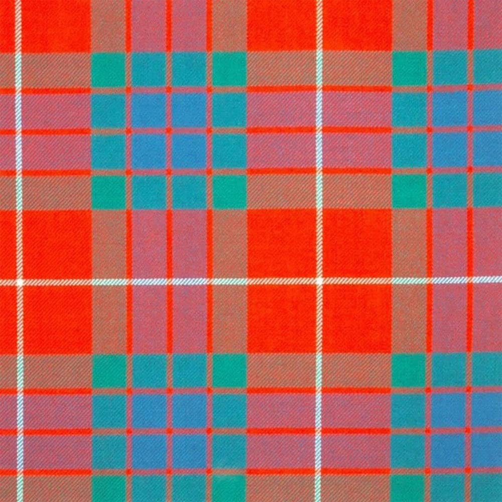 Fraser Red Modern tartan swatch