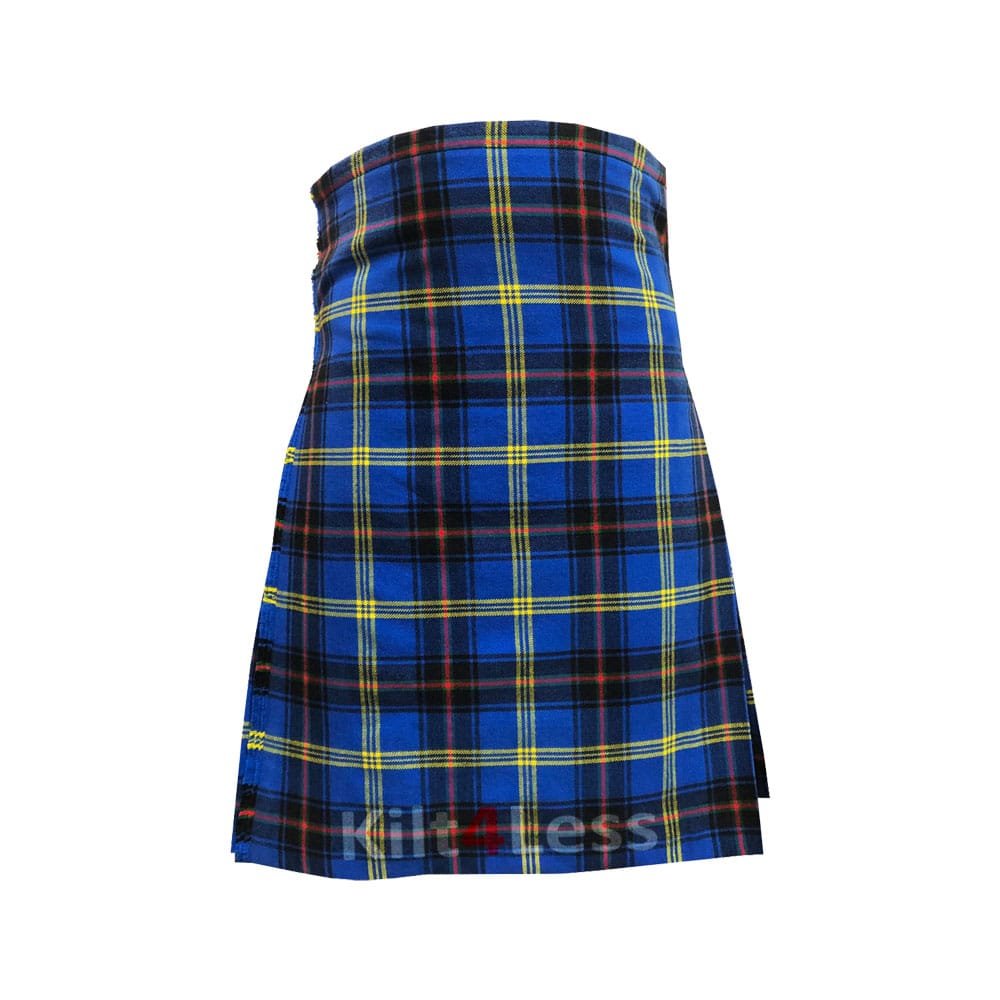 Grewar Tartan Box Pleated Tartan Kilt