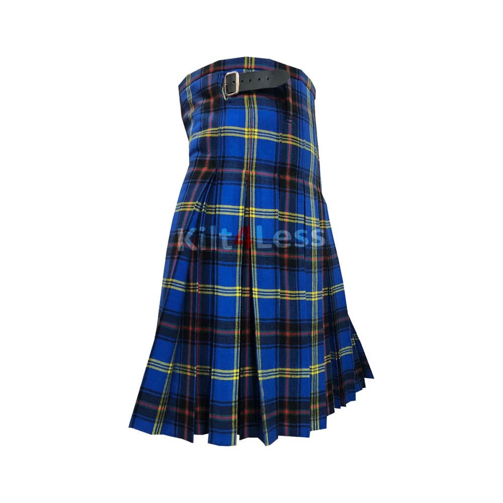 Grewar Tartan Box Pleated Tartan Kilt