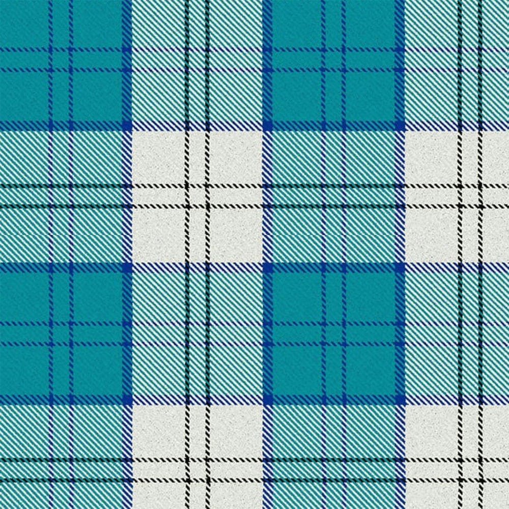 Lennox Dress Turquoise tartan swatch