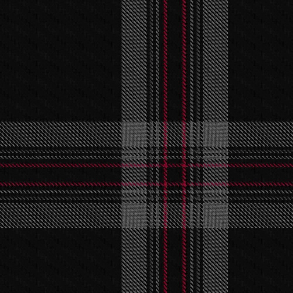 Lion Heart Grey tartan swatch