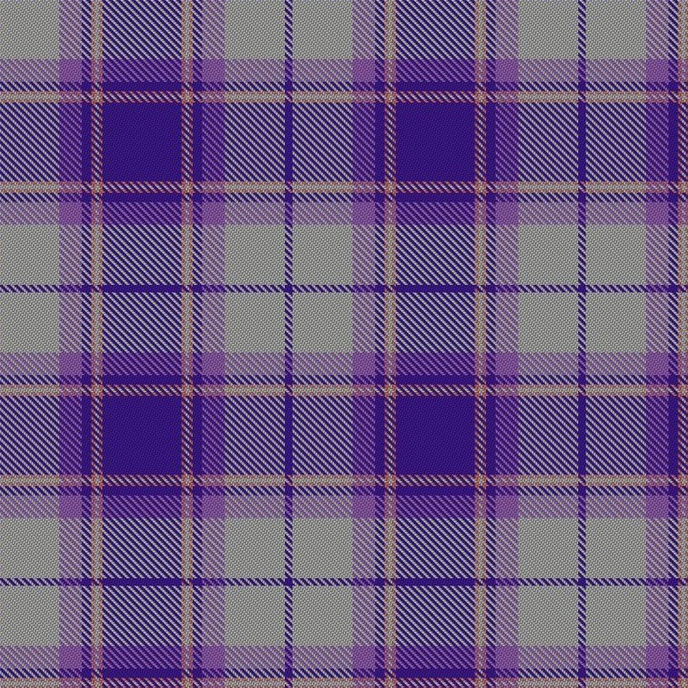 Longniddry Lavender tartan swatch