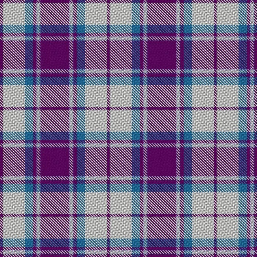 Longniddry Purple tartan swatch