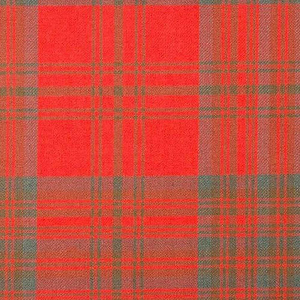 Matheson Red Weathered tartan swatch